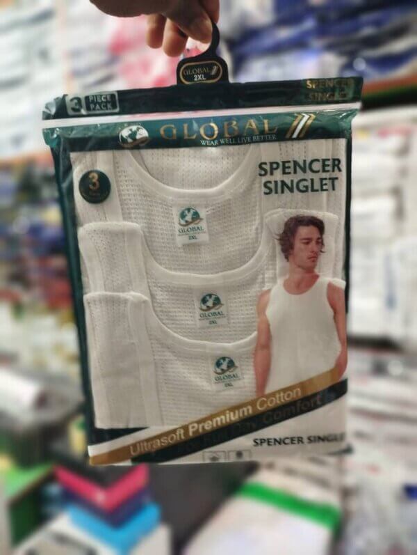 Quality Spencer Singlet 3 piece Pack For Men