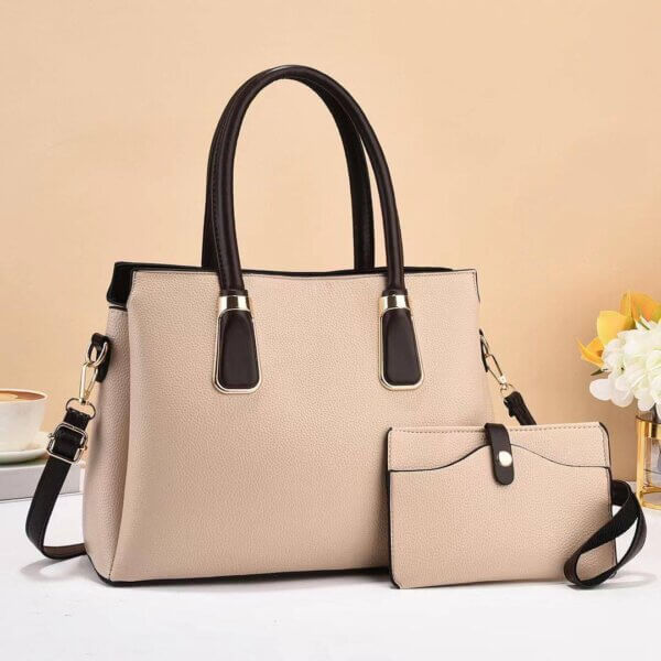 Quality Leather Handbag For Ladies 2in1