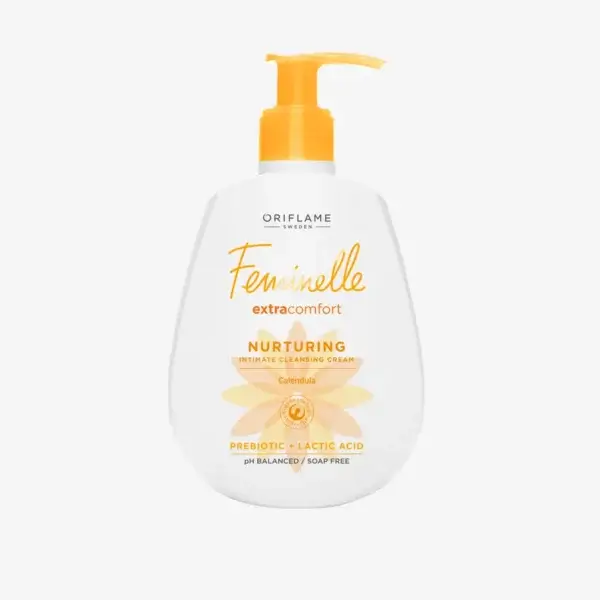 FEMINELLE Extra Comfort Nurturing Intimate Cleansing Cream Calendula - Image 2