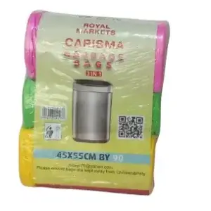 Colored 3 In 1 Trash Bags Garbage Bags Waste Nylon Bags