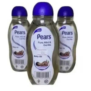 Pears Baby Oil (Pure, Mild & Gentle) 200ml By 3 Pieces